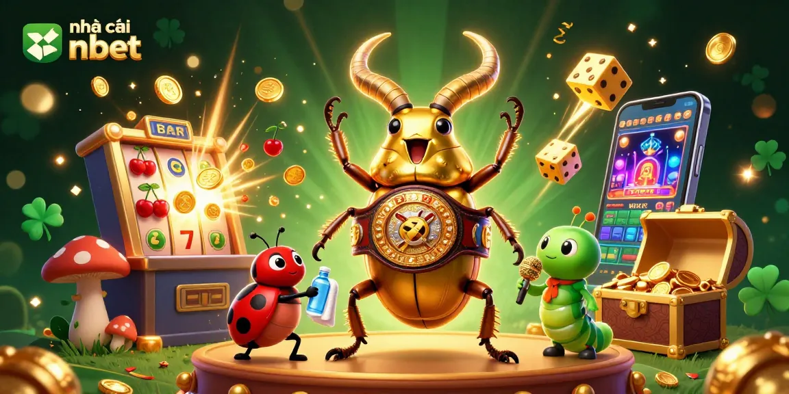 Experience jackpot excitement with nhà cái nbet's 3D illustrated casino showdown featuring dynamic gaming elements.