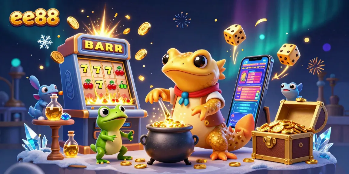 Spin slots and discover ee88's vibrant world of online gaming with golden coins and dynamic visuals.