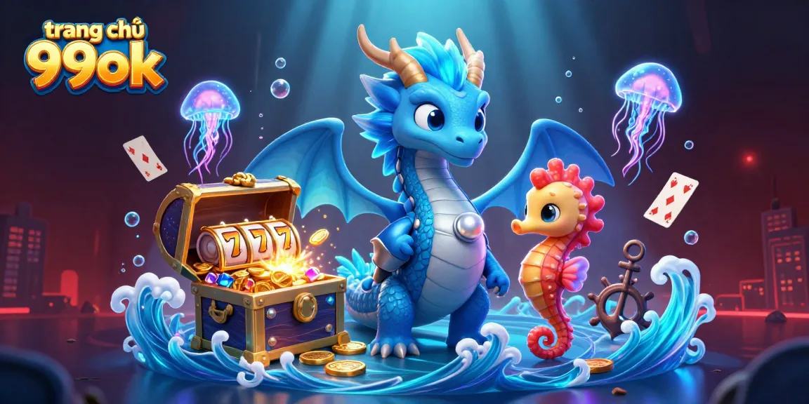 Spin to win at trang chủ 99ok with exciting slots and underwater treasures in a vibrant scene.
