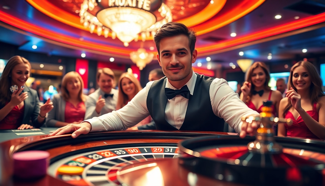 Jouer aux meilleurs sites casino bonus dans une ambiance de casino luxueuse et dynamique.