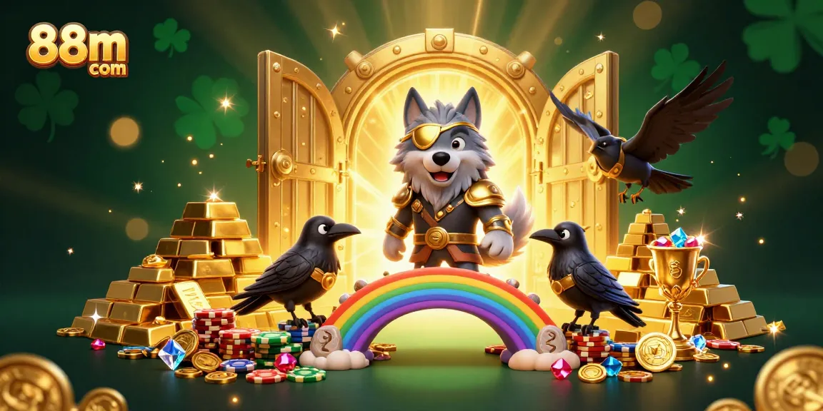 Experience thrilling games at 88m com with Norse-inspired characters and glimmering treasures.