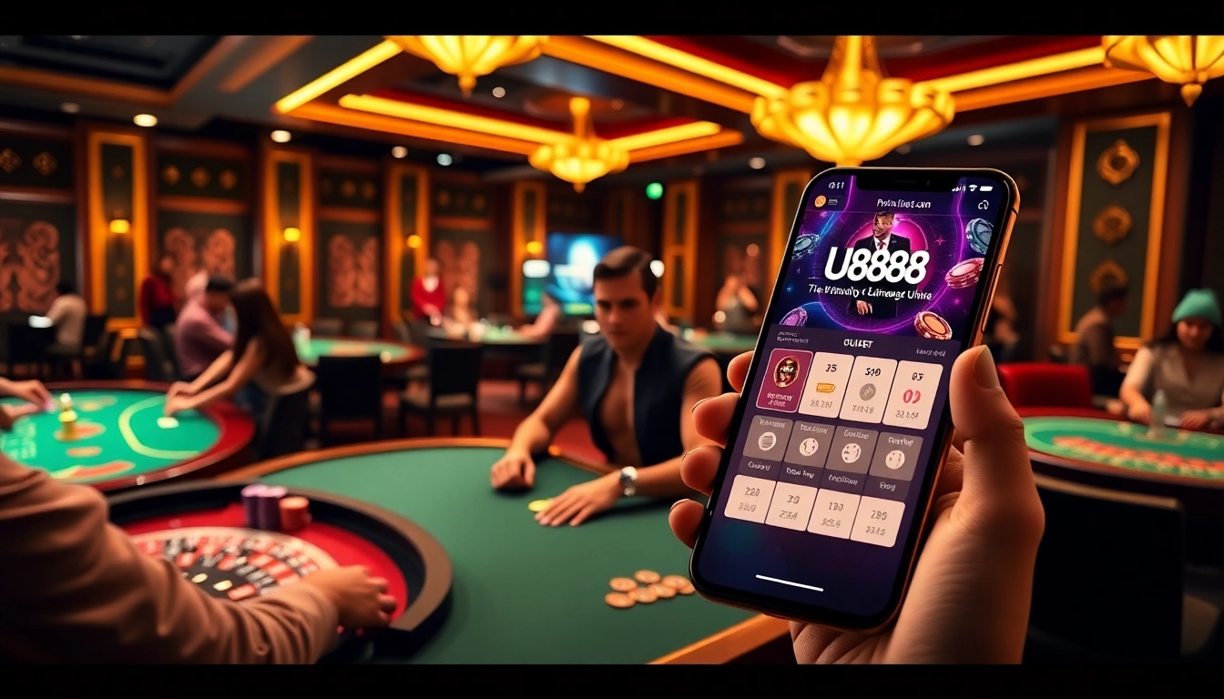 Experience the excitement of U888 online gambling with engaging casino games and modern interfaces.