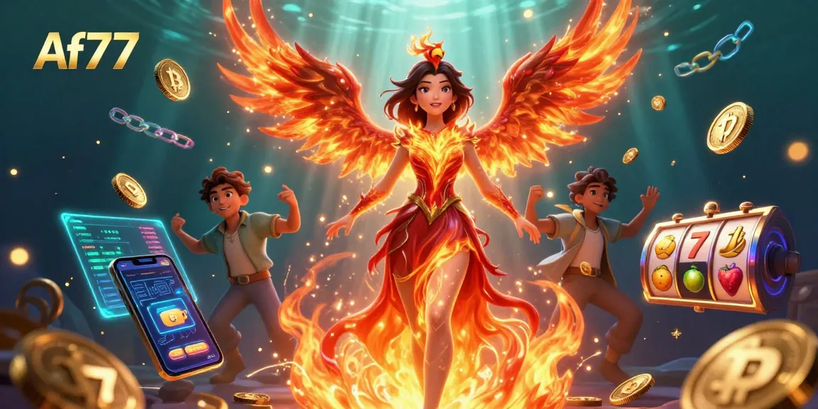 Experience thrilling gameplay with Af77's vibrant slots and winning opportunities.