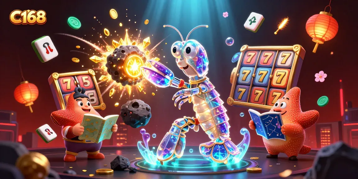 C168 players immerse in a vibrant jackpot adventure, navigating through golden rewards and dynamic gaming elements.