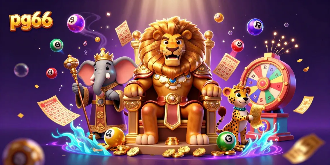 Experience the thrilling excitement at pg66 with vibrant lottery balls and dynamic gaming elements!