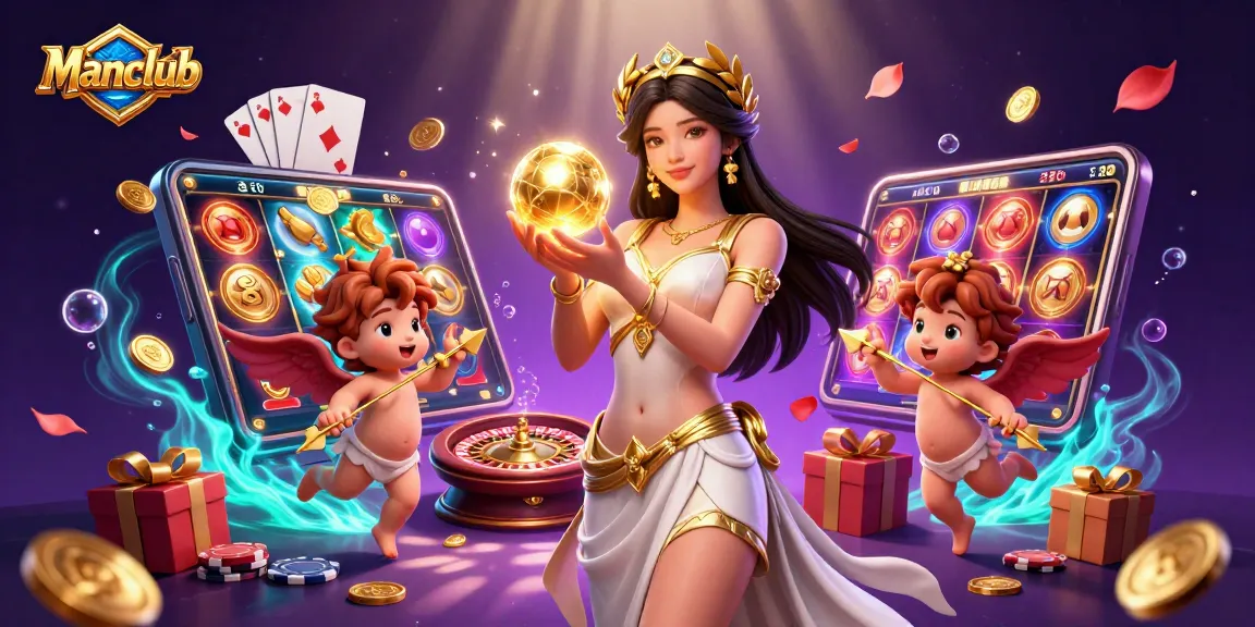 Win big at Manclub with vibrant slot games and captivating casino ambiance.
