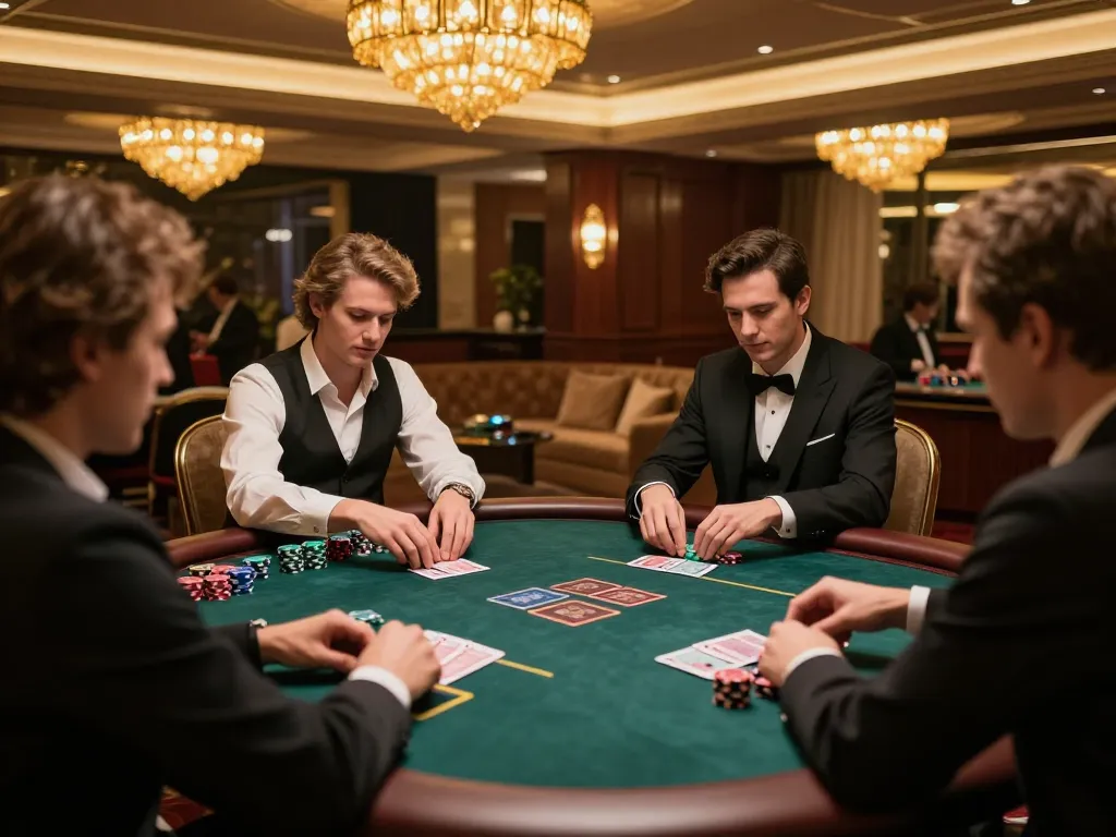 Experience high-stakes gameplay at 33nn com in a VIP casino setting surrounded by luxury.