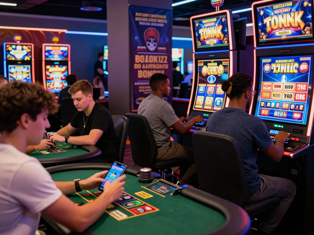 Players at the TR88 nhà cái online gaming hub engaged in an exciting gambling experience.