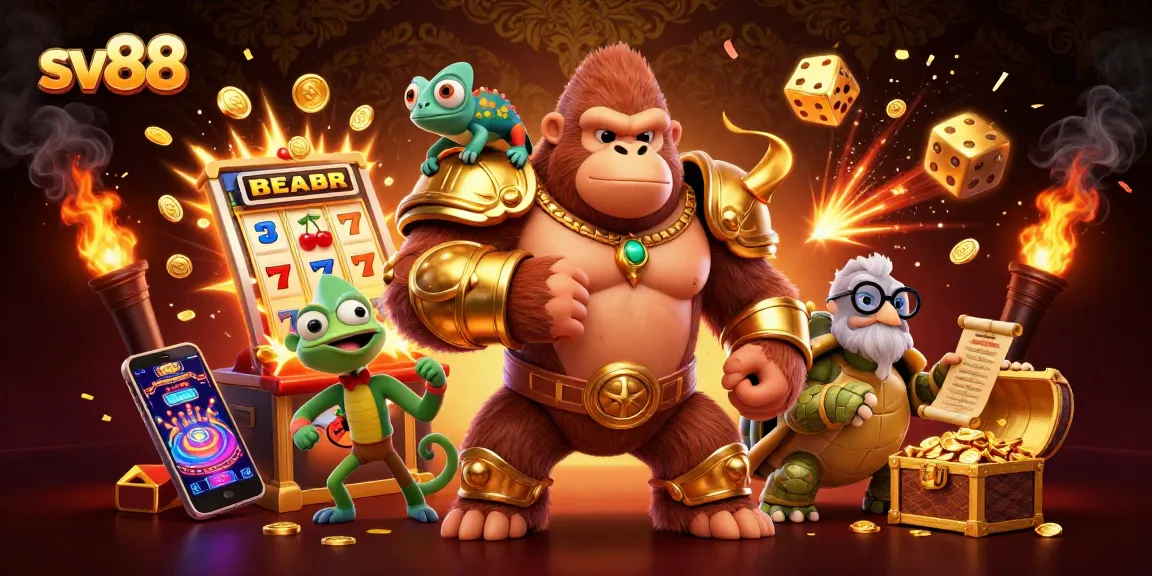Spin to win with sv88's thrilling jackpot explosion and colorful Casino magic!