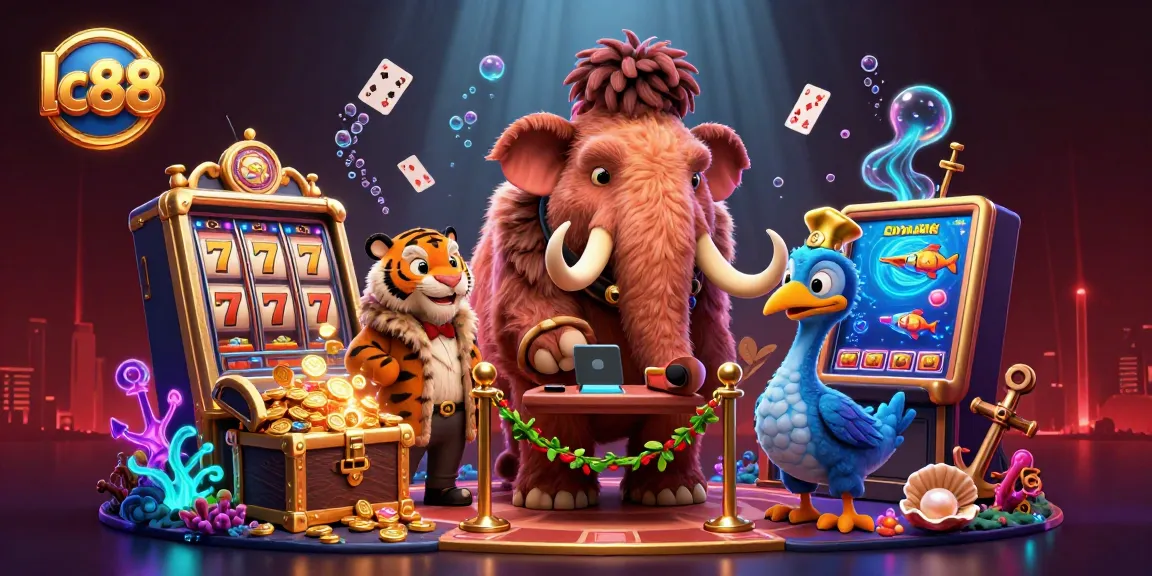 Experience excitement at lc88 casino with ultra-detailed 3D bouncer, VIPs, and animated slots.