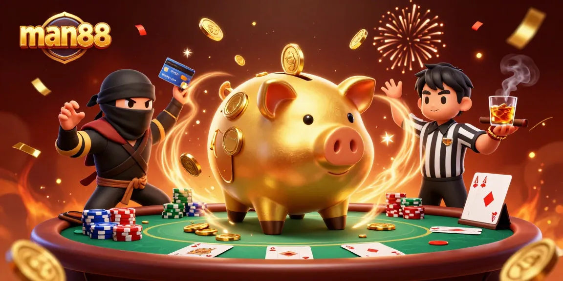 Experience thrilling action with man88 in a vibrant casino scene filled with excitement.