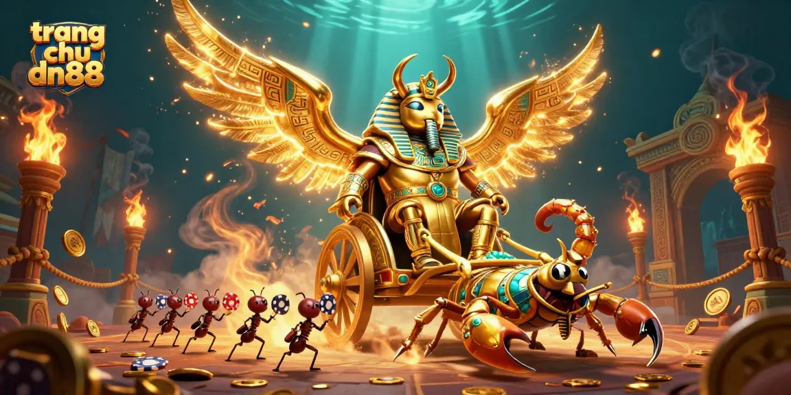 Win big with the dynamic action in trang chu dn88's vibrant 3D casino scene featuring iconic gaming elements.