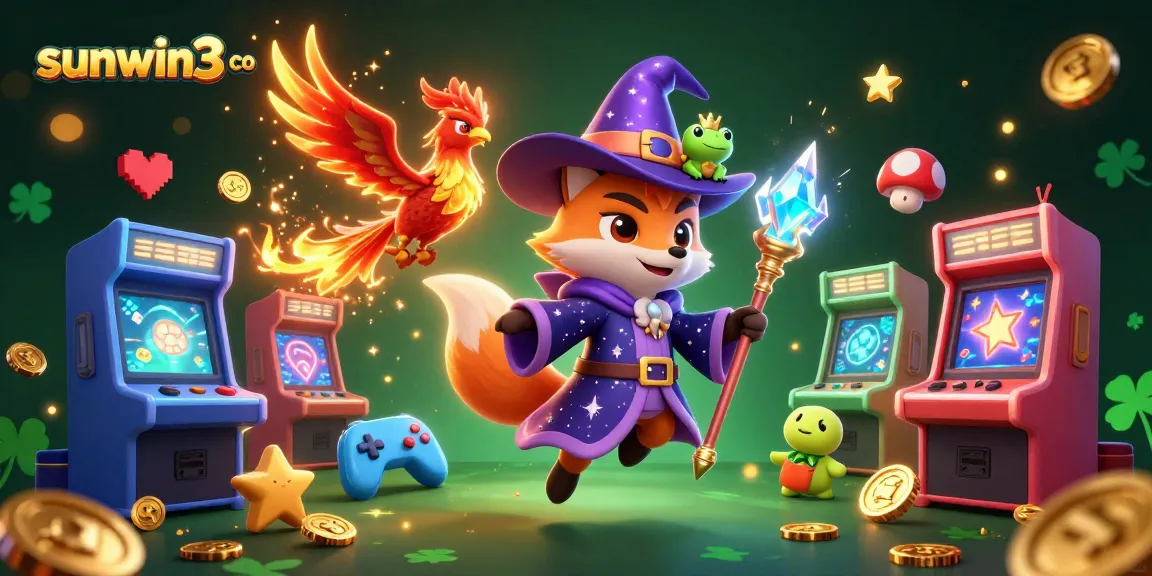Win big at sunwin3 co with dynamic slots, colorful game elements, and engaging 3D characters.